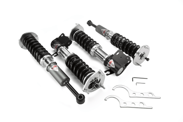 Silver NEOMAX Coilover kit BMW 3 series E46 (6 cylinder) 1999-2006